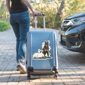Beauceron - Arbeits Auto Aufkleber (Koffer Insitu)