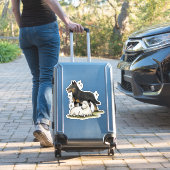 Beauceron - Arbeitsplatz Auto Aufkleber (Koffer Insitu)