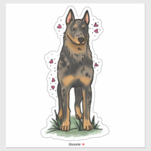Beauceron - Arbeitsplatz Auto Aufkleber