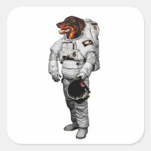 Beauceron Astronaut Aufkleber