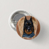 Beauceron Button (Vorne & Hinten)