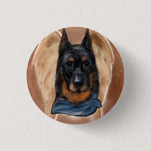Beauceron Button (Vorderseite)
