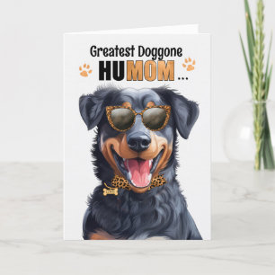 Beauceron Dog Bester HuMOM Muttertag Feiertagskarte