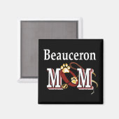 Beauceron Dog MAMA Magnet (Vorderseite/Rückseite)
