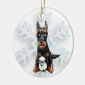 Beauceron Dog Weihnachtsschmuck (Links)