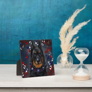 Beauceron Fotoplatte