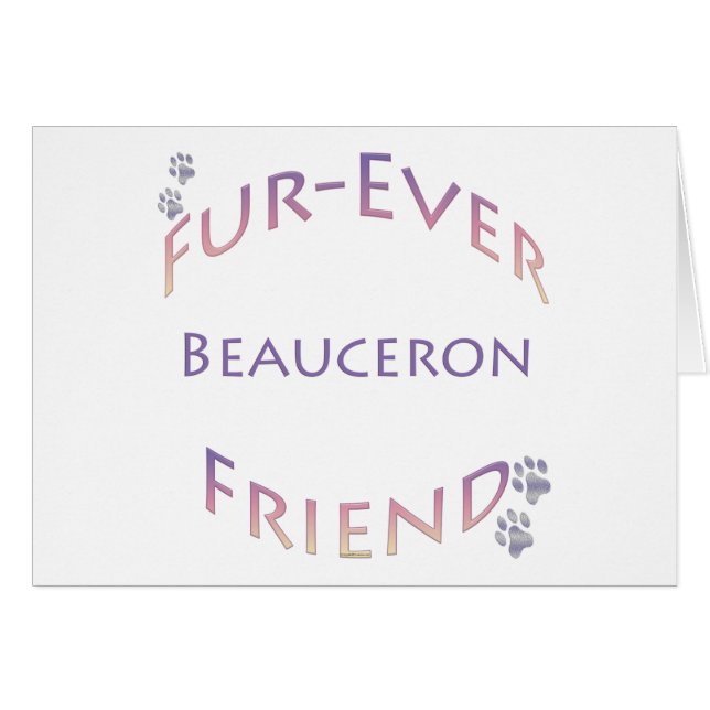 Beauceron Furever (Vorderseite (Horizontal))
