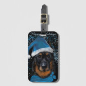 Beauceron Gepäckanhänger (Vorderseite Vertikal)