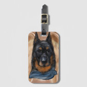 Beauceron Gepäckanhänger (Vorderseite Vertikal)