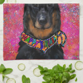 Beauceron Geschirrtuch (Gefaltet)
