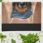 Beauceron Geschirrtuch (Gefaltet)