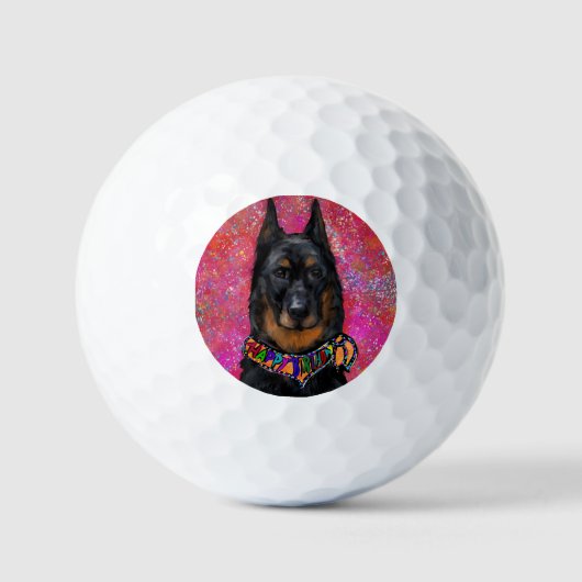 Beauceron Golfball (Vorderseite)