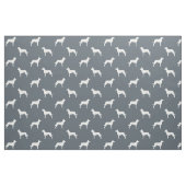 Beauceron Hunde Silhouetten Gemustert Stoff (Fat Quarter (45,7 x 55,9 cm))
