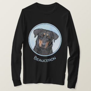 Beauceron Malerei - Niedliche Original Hund Kunst T-Shirt
