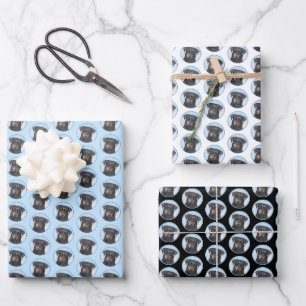 Beauceron-Malerei - Süße originelle Hundekunst Geschenkpapier Set