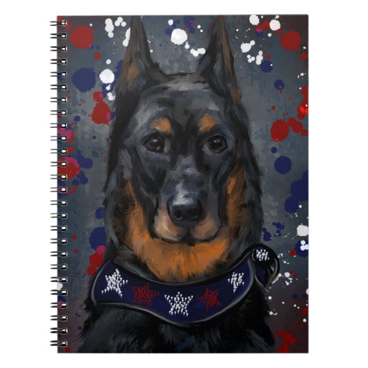 Beauceron Notizblock (Vorderseite)
