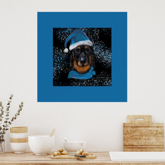 Beauceron Poster (Küche)
