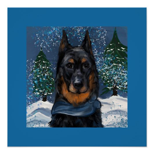 Beauceron Poster (Vorderseite)