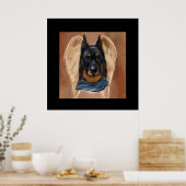 Beauceron Poster (Küche)