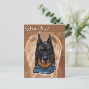 Beauceron Postkarte