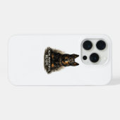 Beauceron – Ruhig Wachsam Bereit iPhone Hülle (Rückseite (Horizontal))
