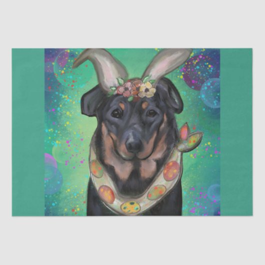 Beauceron Seidenpapier (Vorderseite)