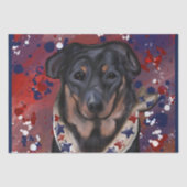 Beauceron Seidenpapier (Vorderseite)