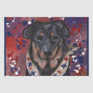 Beauceron Seidenpapier