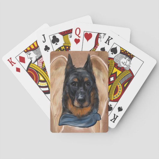 Beauceron Spielkarten (Rückseite)