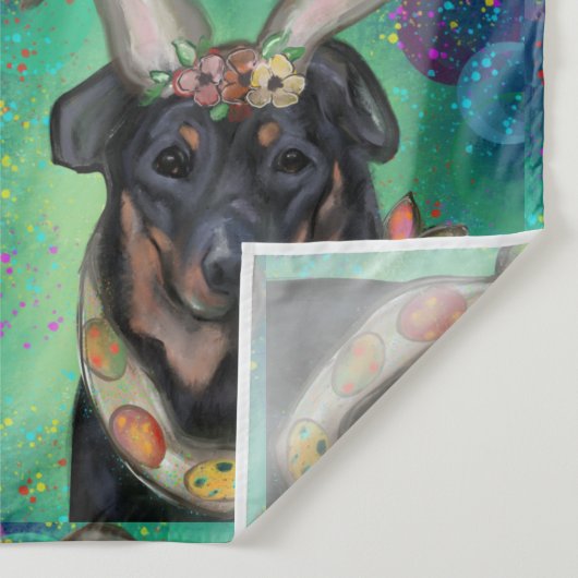 Beauceron Wandteppich (Detail)