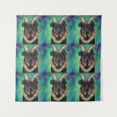 Beauceron Wandteppich (Vorderseite)