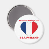 Beauchamp Magnet (Vorderseite/Rückseite)