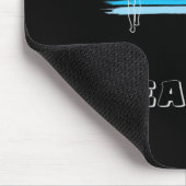 Beauduc Surfstrand Surfer Junge Mädchen Mousepad (Ecke)