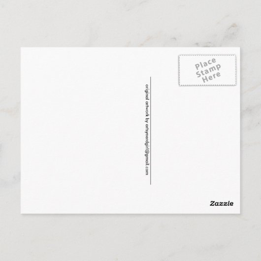 Beauford Postkarte (Rückseite)