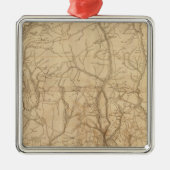 Beaufort Bezirk, South Carolina Silbernes Ornament (Vorne)