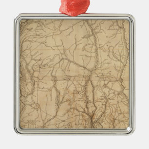 Beaufort Bezirk, South Carolina Silbernes Ornament