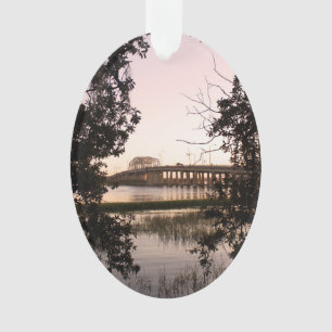 Beaufort Bridge Holods Memorial Oval Ornament