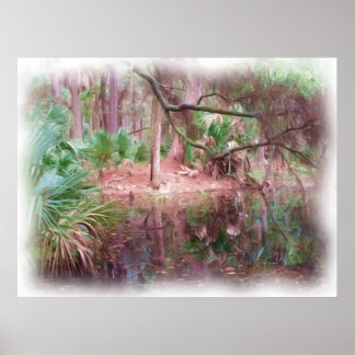 Beaufort by Beach Ölgemälde Digitale Kunst Poster