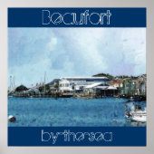 Beaufort, direkt am Meer Poster (Vorne)