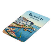 Beaufort North Carolina Magnet (Linke Seite)
