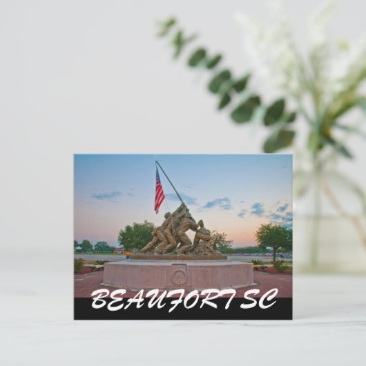 BEAUFORT SC POSTKARTE (Stehend Vorderseite)