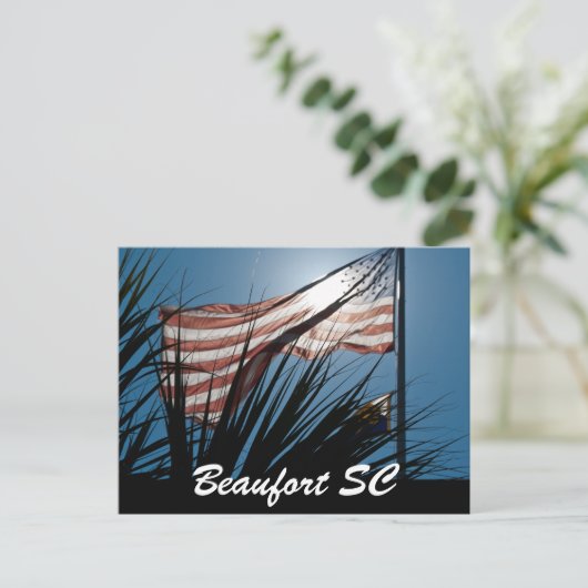 BEAUFORT SC POSTKARTE (Stehend Vorderseite)