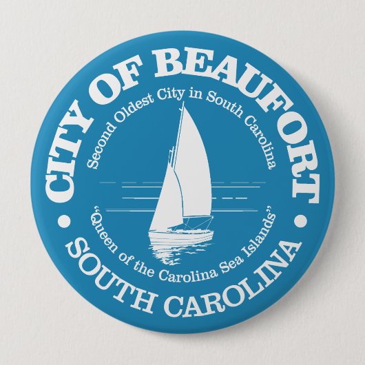 Beaufort SC (Segelboot) Button (Vorderseite)