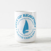Beaufort SC (Segelboot) Kaffeetasse (Mittel)