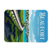 Beaufort USA Magnet (Horizontal)
