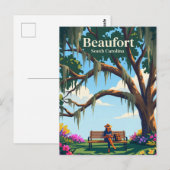 Beaufort USA Postkarte (Vorne/Hinten)