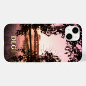 Beaufort Woods Gedenkbrücke bei Sunset Case-Mate iPhone Hülle (Rückseite (Horizontal))