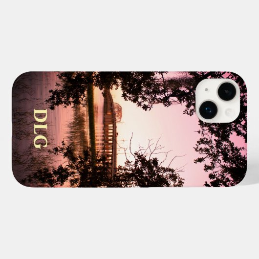 Beaufort Woods Gedenkbrücke bei Sunset Case-Mate iPhone Hülle (Rückseite (Horizontal))