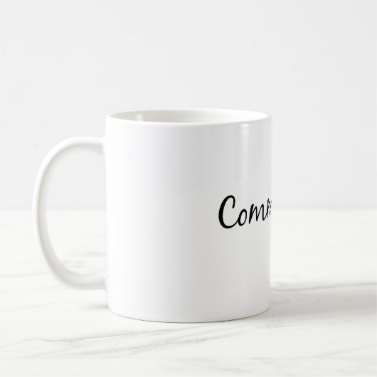 Beauftragt-Tasse Kaffeetasse (Links)