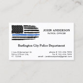 Beauftragter der Polizei für die Strafverfolgung b Visitenkarte (Vorderseite)